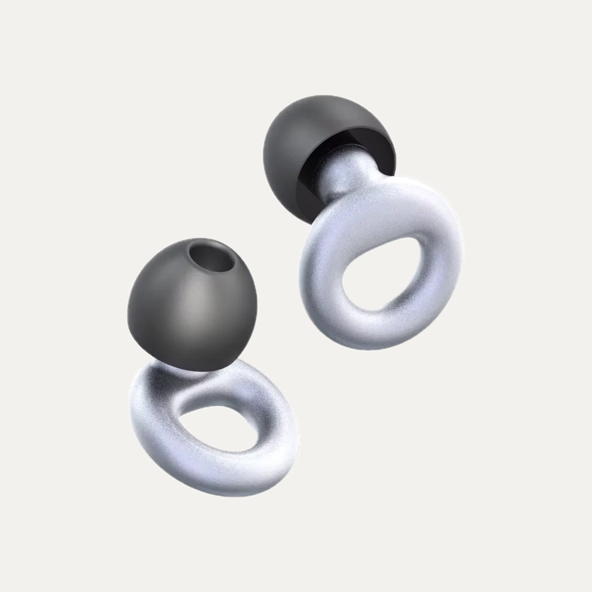 Bouchons d'oreilles CalmiRing Original, couleur argent