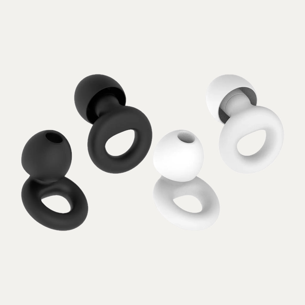 CalmiRing Duo : Noir minuit + Blanc nuage