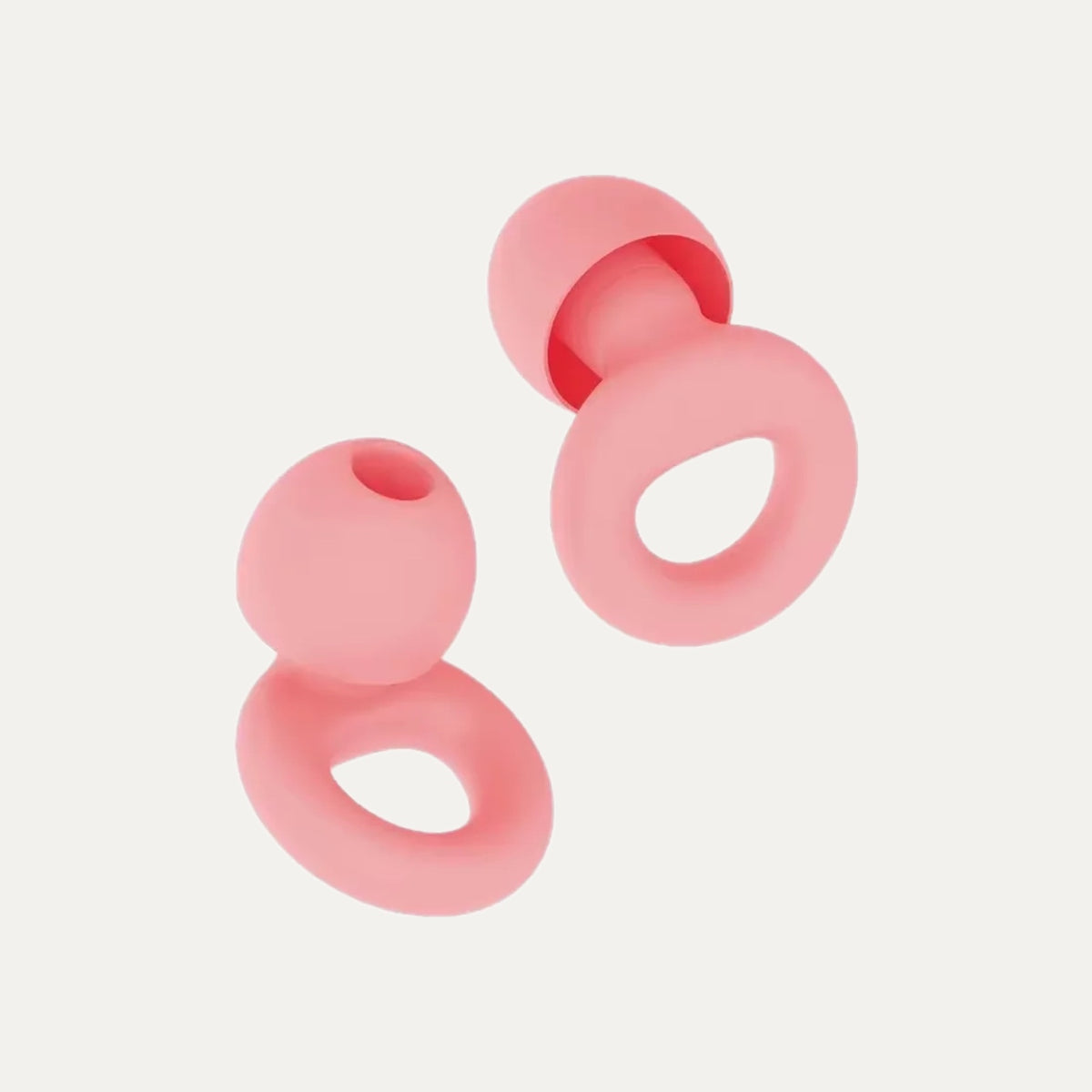 Bouchons d'oreilles CalmiRing Original, couleur rose poudré